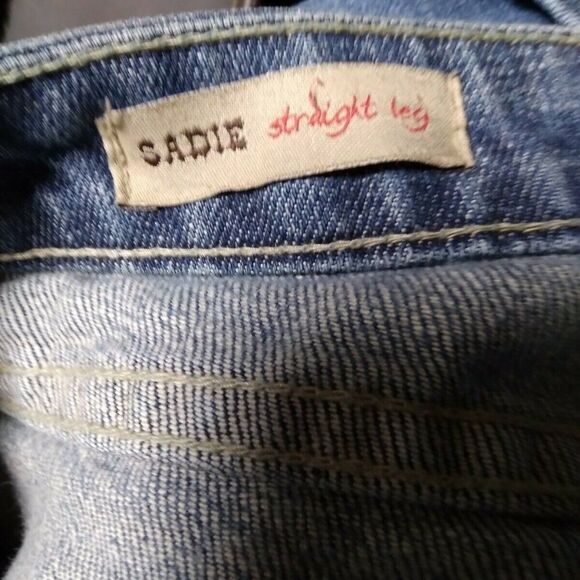 William Rast Sadie Women Size 25 Jeans Straight Leg Made In USA Medium Wash - Picture 5 of 8